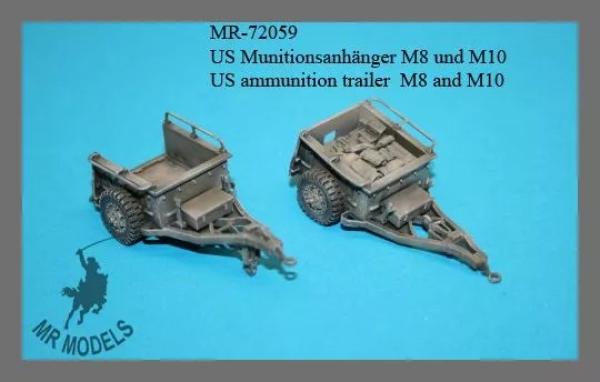 GMR-72059 US Munitionsanhänger M8 und M10